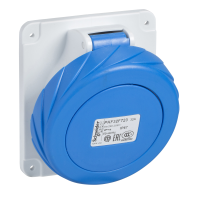 PKF16F723 PRATIKA PISTIKUPESA KRUVI NURGAGA 16A 2P + E 200...250V AC PANEEL