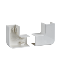 ETK40341 ULTRA NURK 90° 40X16/25/40MM ABS VALGE