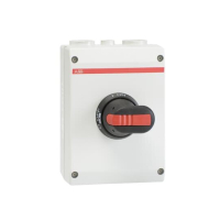 OTP25T6M TURVALÜLITI 6 POOLUST. 30A AC-23A 400V. 15.0kW IP65. 2xM32+M16 LÄBIVIIGUD EI OLE KOMPLEKTIS