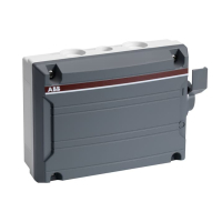 BWS625TPN. 6POL. 25A AC23 11.0kW 400V IP65. IP54 LÄBIVIIGUD KOMPL. ABIKONTAKTIGA ABB
