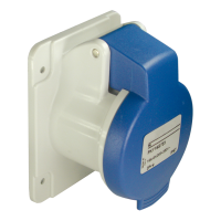 PKF16G423 PRATIKA PISTIKUPESA KRUVI OTSE 16A 2P + E 200...250V AC PANEEL