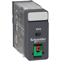 RXG11B7 RELEE 10A 1 CO TESTLÜLITI LUKUSTUSFUNKTSIOONIGA 24V AC