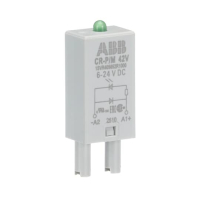 CR-P/M42V LISAMOODUL DIOOD+VALGUSDIOOD ROHELINE 6-24VDC ABB