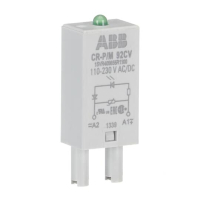 CR-P/M92CV LISAMOODUL VARISTOR.+LED ROH 110-230VAC/DC ABB
