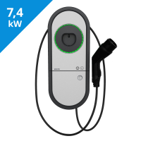 EVH321B-HCR00 ENSTO ONE HOME ELEKTRIAUTO LAADIJA 1X32A TYPE2 KAABEL 7,4 KW RCBO IP54 DLM