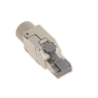 13A-EA-03SL RJ45 CAT6A VARJESTATUD STP PISTIK TÖÖRIISTAVABA EUROLAN
