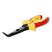 ELEKTRIKU KOONUSMOKKTANGID 45° PAINDUVA OTSAGA 160MM 1000V VDE