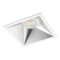 RAX SOFT SQUARE 200 SATIN 19W/840 2490LM 62DEG UGR19 DIM L216 W216 H93 IP44 KANDILINE DOWNLIGHT