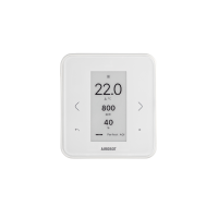 AIROBOT WIFI TERMOSTAAT TE1 PÕRANDAKÜTTELE VALGE 230V (ÕHUKVALITEEDI MÕÕTMISEGA (CO2 ANDUR))