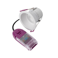 ULTIMUM EXPRESS FLAT ANTI-GLARE CCT3 4/6W/830/840/860 500-690LM 60DEG D85/68 H68 IP65 TULEKINDEL VALGE DOWNLIGHT