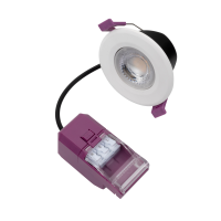 TRIUMPH EXPRESS TILT CCT4 4/6W/830/840/850/865 430/640LM 60DEG D90/70 H36 IP65 TULEKINDEL VALGE SUUNATAV DOWNLIGHT