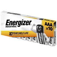 ENERGIZER INDUSTRIAL PATAREI LR03 AAA 10TK/PKK