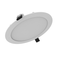 DL SLIM ALU WT DN175 8/12/16W/830/840 800/1200/1600LM D192/175 H23 IP20 SLIM DOWNLIGHT