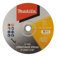 LÕIKKEKETAS 230X2.0X22.23MM WA46R RST/METALL