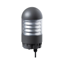 GUIDELUX LOUVER DOME 10/15W/830/840 510/740LM IP65 IK10 TUMEHALL POLLARVALGUSTI PEA