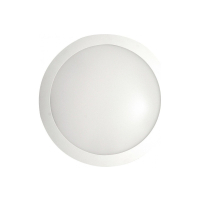INDUS P LED1x650 D502 1G 13,5W 840 1539LM D295MM H100MM IP65 IK08 VALGE PLAFOON
