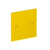 VH-P1 KATTEPLAAT PIME 95X95MM. PA. RAPSIKOLLANE. 1021