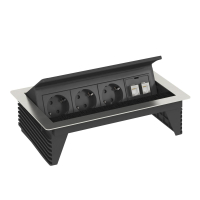 DBK2-D4 D3S2K DESKBOX. PÖÖRDKAAS SÜVISTATAV LAUAPLAATI 260X167X68. V2A. 1.4301