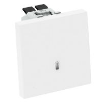 WS-UKL RW1 2-POOLUSELINE LÜLITI RW1 LED-IGA VALGUSTUSELE 10 A. 250 V. PC. POLAARVALGE. 9010