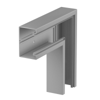 GK-F70110GR PÜSTNURK 70X110MM. PVC. KIVIHALL. 7030