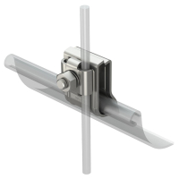 RK-FIX VA RÄÄSTARENNIKLEMM VEDRUGA KLEMM 2-LE ÜMARJUHILE 2X8MM. V2A. 1.4301