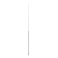 101 3B-7000 ISFANG PIKSEMAST KOLMJALG ALUSELE 7000MM. ALU