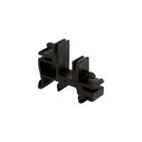BB0 MUST. N/PE LATI ADAPTER DIN-LIISTULE 50 tk/pkk