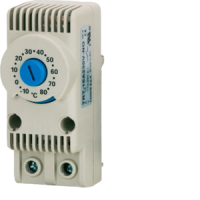 FL259Z TERMOSTAAT JAHUTUSELE. 230VAC. (1XNO. 10A) IP20. DIN-KINNITUSEGA. (KLS 68X29X45MM)