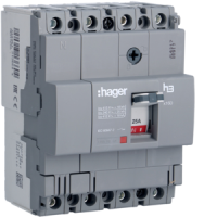 HDA126L KAITSELÜLITI 4P. 125A. 18KA (400/415V AC)