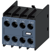 3RH2911-1HA13 S00-S2 3RT2 ABIKONTAKTIPLOKK PEALMINE 1NO+3NC