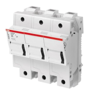 E93/125S SULAVKAITSEALUS 3 POL. 125A 22X58 SULARITELE LED INDIKAATOR