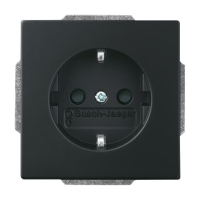 20 EUCBLI-885 1-NE PISTIKUPESA BUSCH-STEPLIGHT® (LED-TREPIVALGUSTUS) MATT MUST