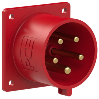 625-6f7 KILBIPISTIK 32A. 3P+N+E. 380-415V. IP44 PCE