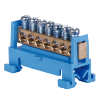 POLLMANN NULL-LATT DIN LIISTULE N 7X16MM² SININE