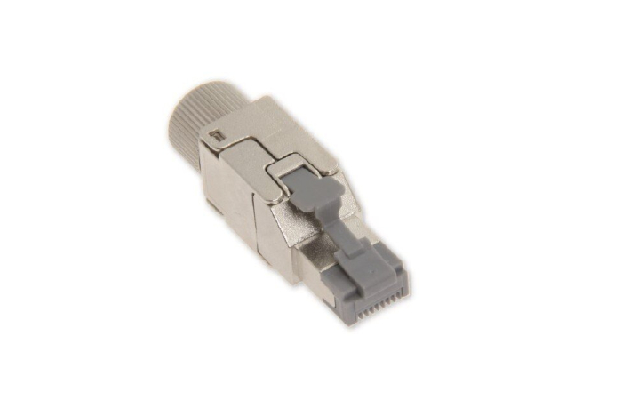 13A-EA-03SL RJ45 CAT6A VARJESTATUD STP PISTIK TÖÖRIISTAVABA EUROLAN