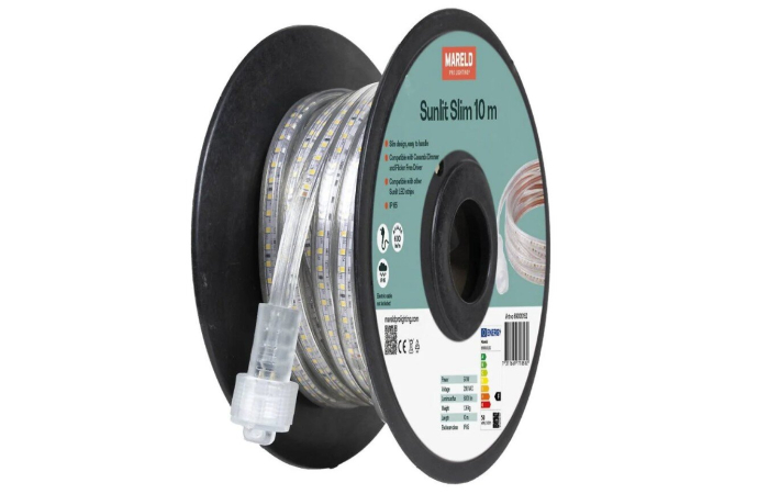 SUNLIT MARELD SLIM 650LM/M 840 IP65 220-240VDC 10M LED RIBA
