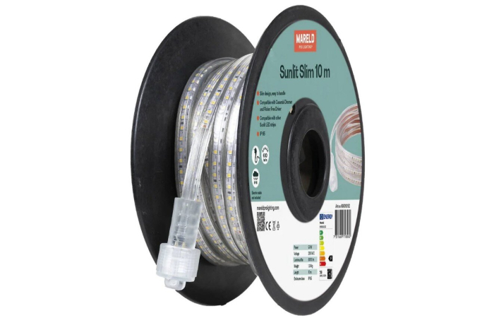 SUNLIT MARELD SLIM 650LM/M 840 IP65 220-240VDC 20M LED RIBA