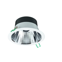 DN142B LED10S/830 10W 1200LM 60DEG UGR19 D162/150 H82 RD IP54 VALGE DOWNLIGHT