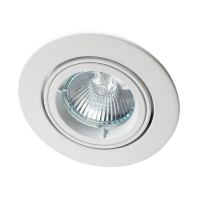ZAK 50W GU/GZ10 D93/82 H95 IP20 SUUNATAV VALGE DOWNLIGHT