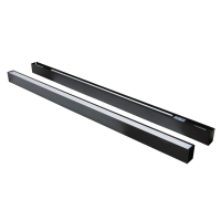 HORIZON 40W CCT3 830/840/857 3900/4210/3980LM DIR L1410 W50 H73 MUST RIPP./PINNAPEALNE VALGUSTI