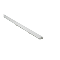 VEGAS LED RIBA ALU PROFIIL 2M W18 H9.5 OPAALKATE+OTSAD KOMPLEKT SÜVISPAIGALDUSEKS