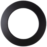 STUDIO 24W LED DOWNLIGHT MAGNETIC MATT BLACK TRIM ACCESSORY