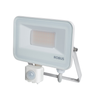 SELEST PLUS 10W/20W 1490/2770LM IP65 CCT3 C/W 1M FLEX PIR ANDUR VALGE PROZEKTOR