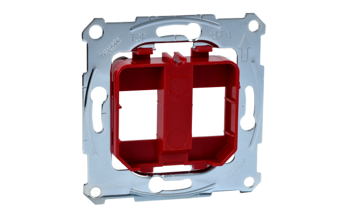 MEG4566-0006 TUGIPLAAT 2XRJ45 AMP SYSTEM-M MERTEN