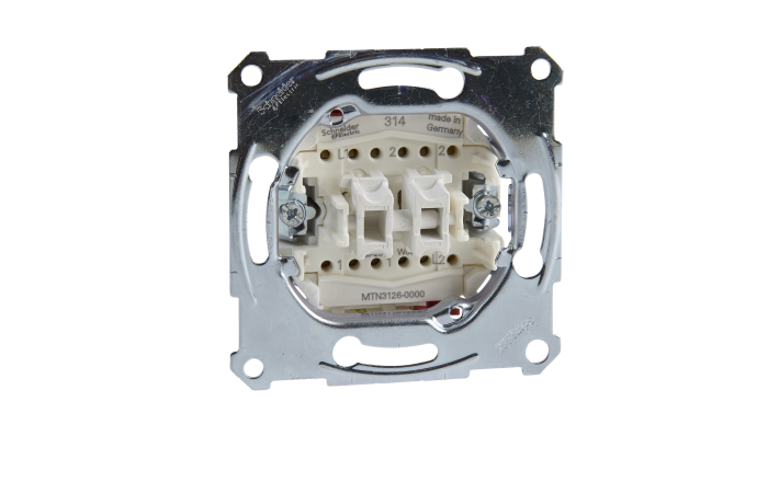 MTN3126-0000 GRUPIVEKSELLÜLITI SISU (6+6) 10A SYSTEM M MERTEN