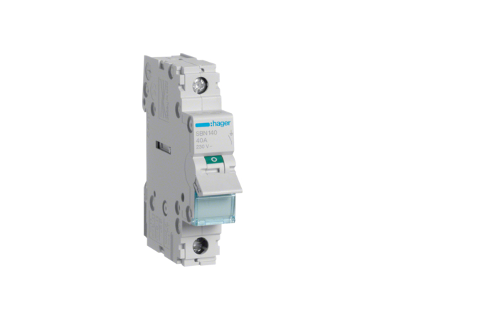 HAGER SBN140 PEALÜLITI 1F 40A