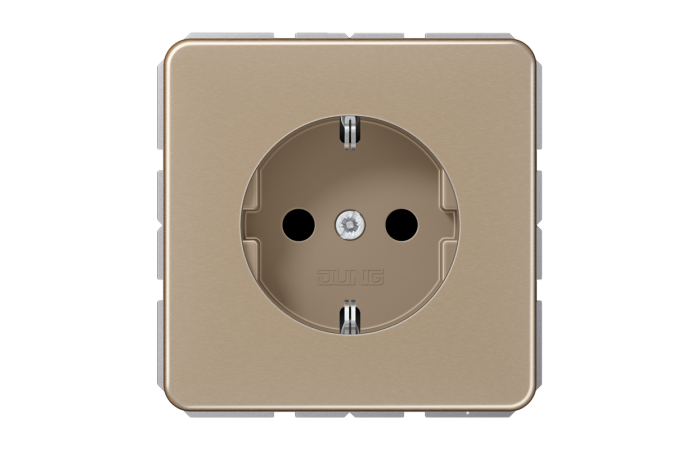 JUNG CD 1520 GB PISTIKUPESA KULDPRONKS