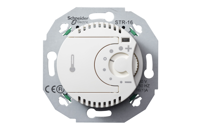 WDE011622 RUUMITERMOSTAAT 250V 16A VALGE RENOVA