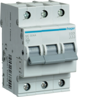 MC304 KAITSELÜLITI 3P C 4A 6kA