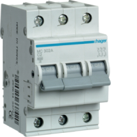 MC302A KAITSELÜLITI 3P C 2A 6kA
